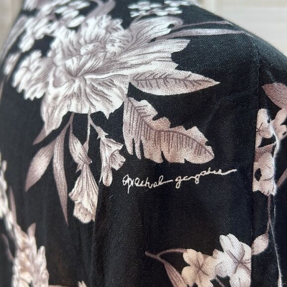 3/$25 Spiritual Gangster Maya Floral Kimono Duster OS - Picture 8 of 13